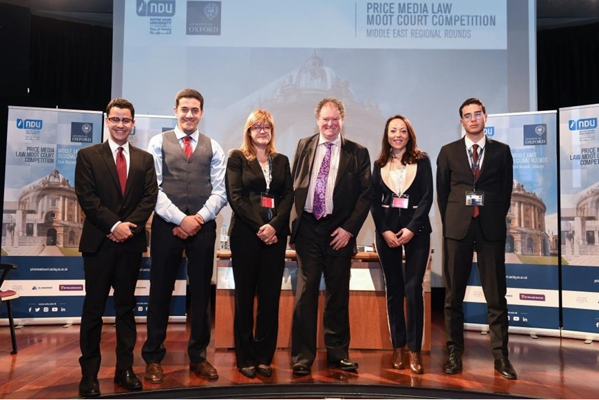 International Moot Court Competition in Law at NDU 19
